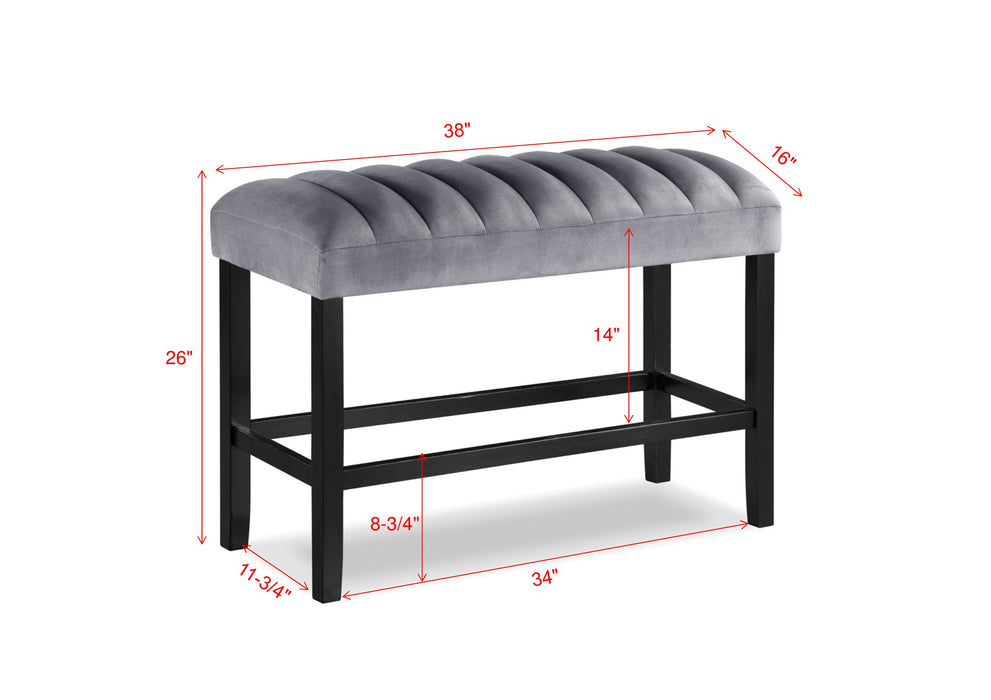 PASCAL COUNTER HEIGHT BENCH
