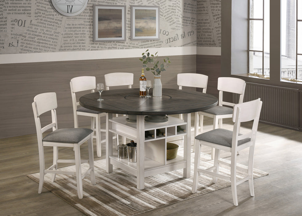 CONNER CHALK GREY COUNTER HEIGHT TABLE TOP