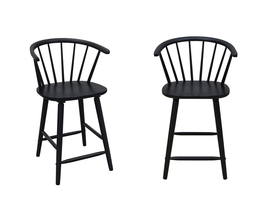 JANNA COUNTER HEIGHT STOOL-BLACK