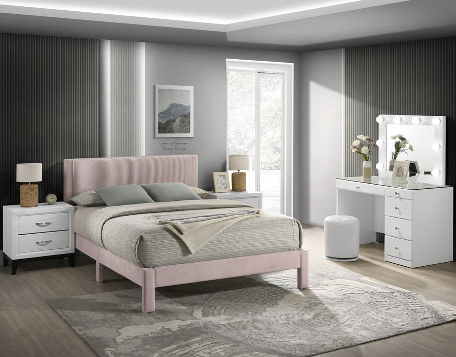 LUCIA TWIN BED PINK