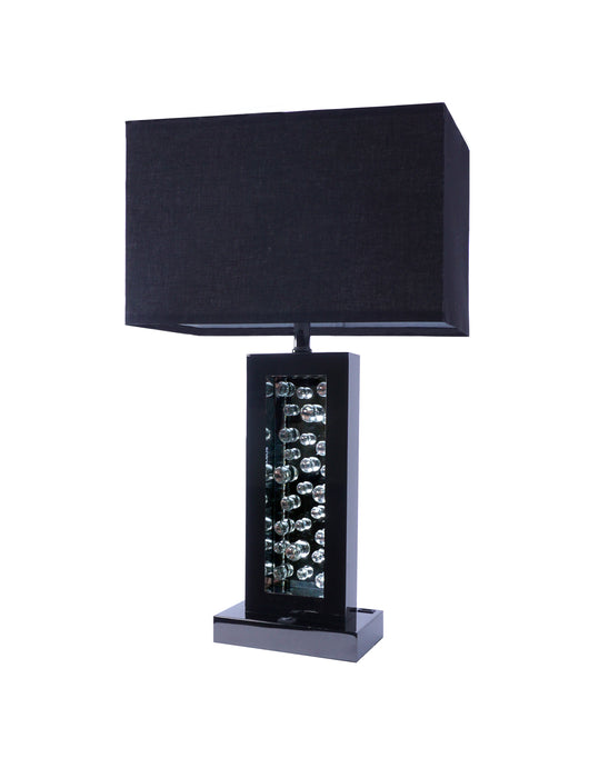 MONICA LAMP BLACK NICKEL-LED ACCENT