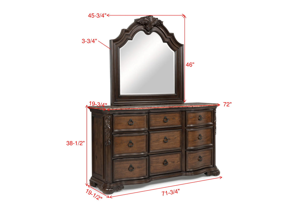 LUDWIG DRESSER MIRROR