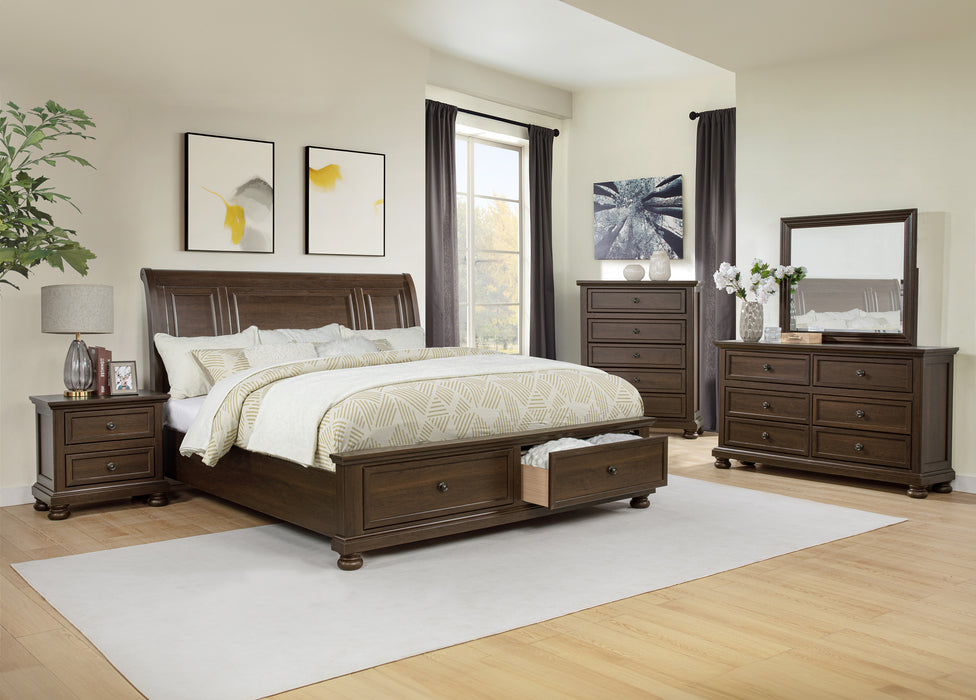 CLARIBELLE DRESSER MIRROR-BROWN