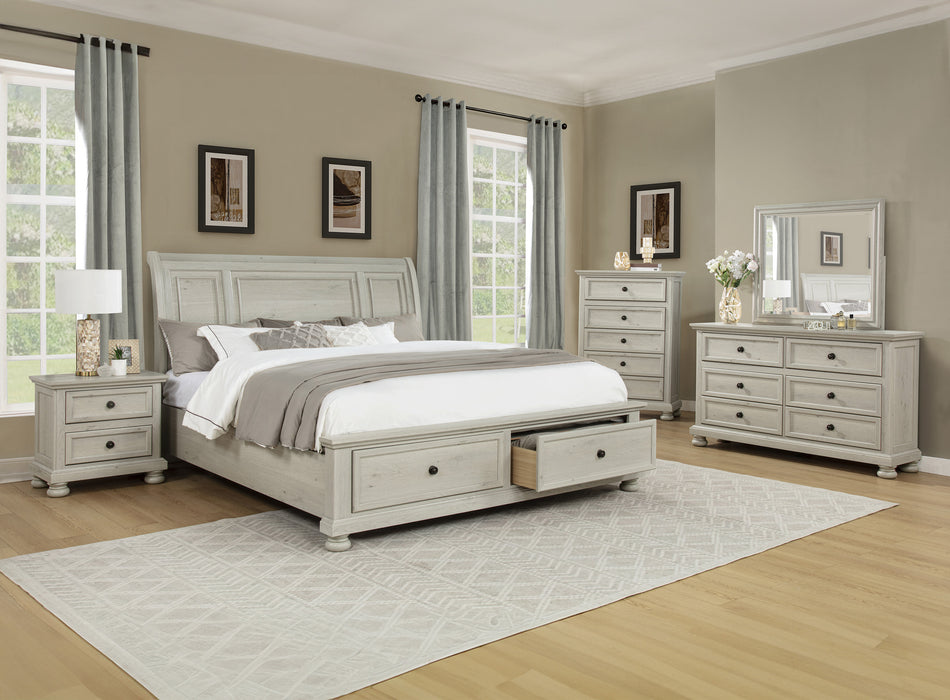 CLARIBELLE DRESSER-WHITE