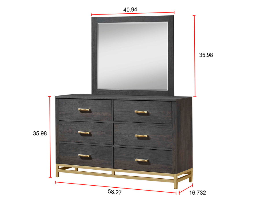 TREVOR DRESSER MIRROR