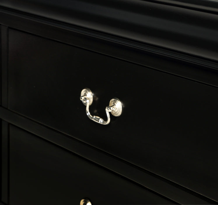 LOUIS PHILIP CHEST BLACK