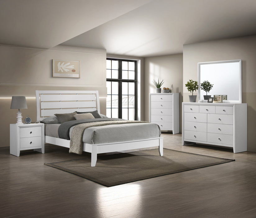 EVAN NIGHT STAND WHITE