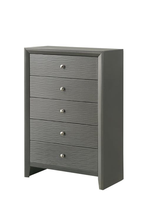 DENKER CHEST GUN METAL