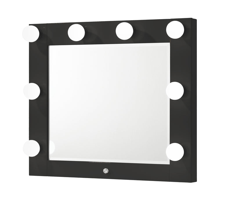 LUXO VANITY TOP W/LED BLACK