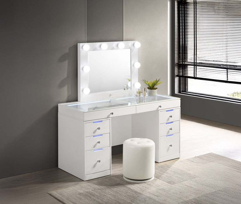 LUXO VANITY BASE TOP WHITE