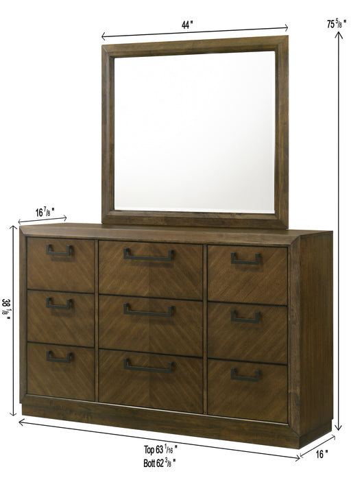LAKECREST DRESSER MIRROR