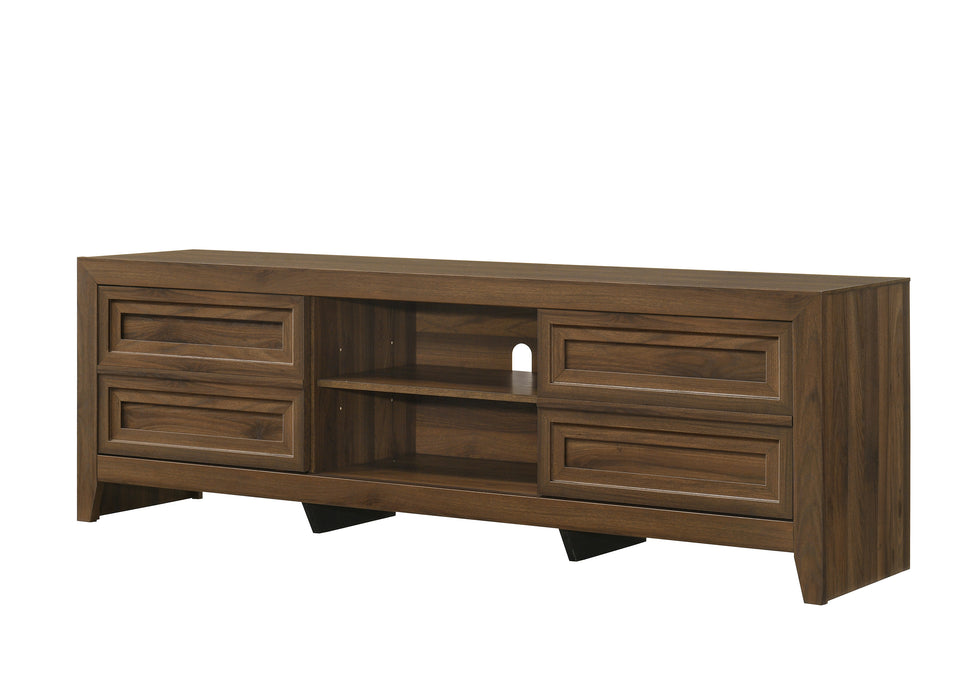 LORRAINE TV STAND BROWN