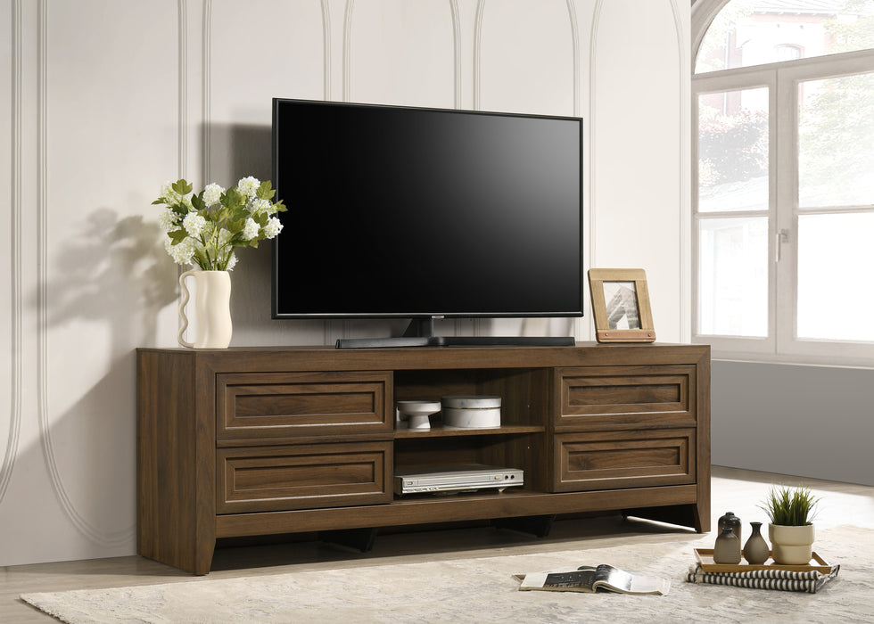 LORRAINE TV STAND BROWN