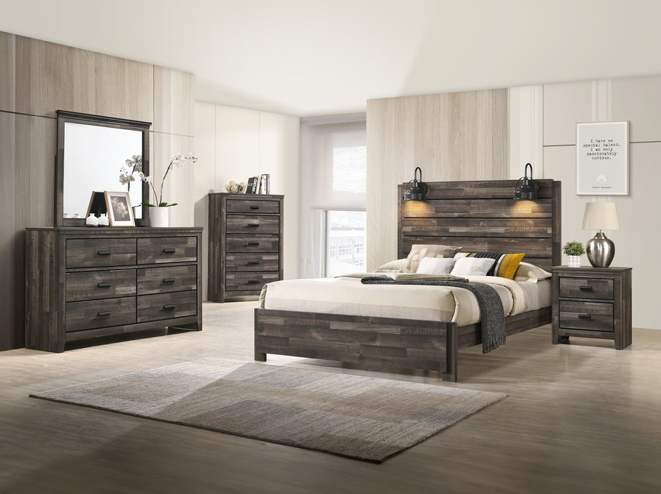 CARTER QUEEN PLATFORM BED IN 1 BOX