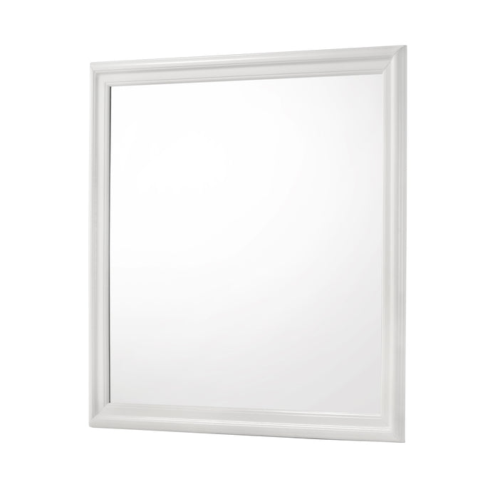 AMALIA DRESSER MIRROR WHITE