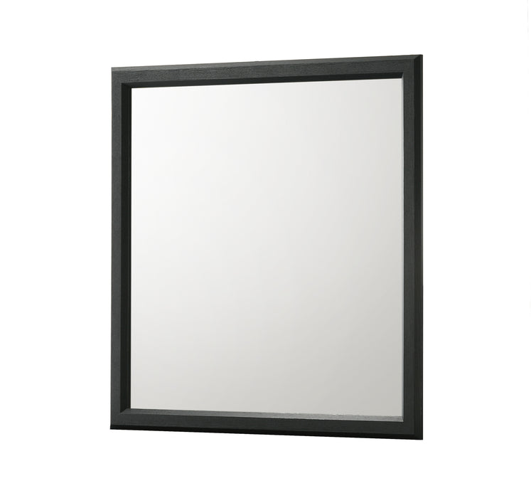 CHARLIE DRESSER MIRROR-CHARCOAL
