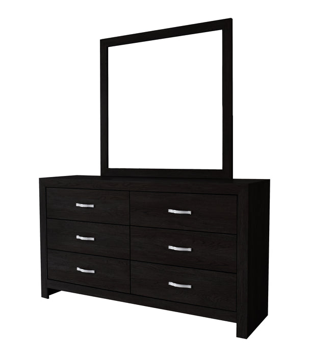 JAYLEN DRESSER MIRROR BLACK