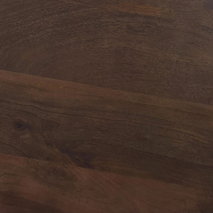 Cayenne 2-piece Solid Mango Wood Coffee Table Set Walnut