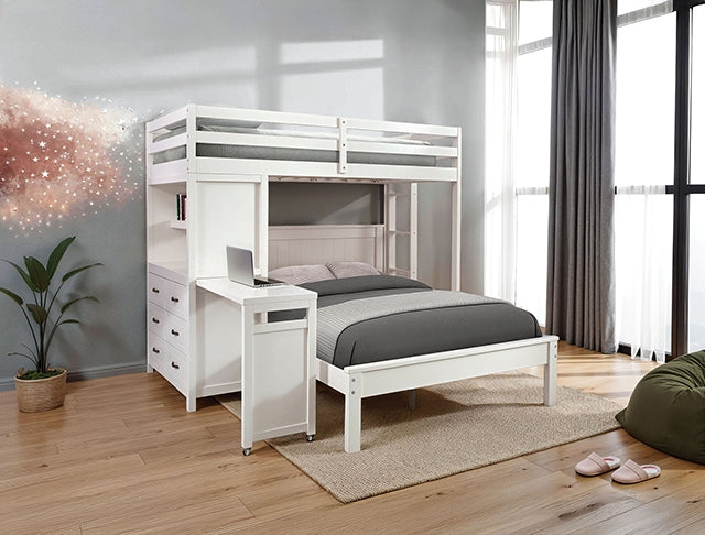 Aludra - Loft Bed With Full Bed