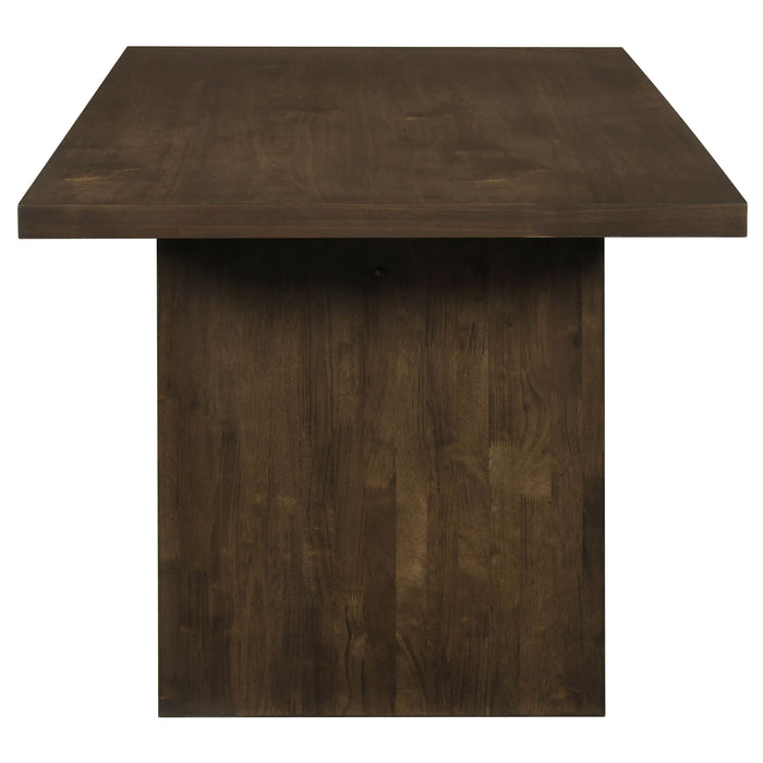 Decker 7-piece 82-inch Rectangular Dining Set Cream and Walnut