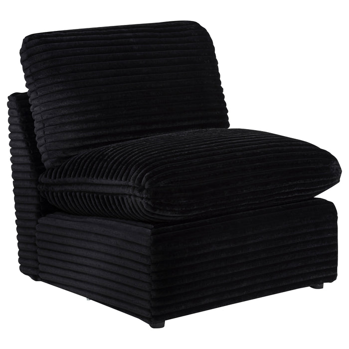 Collins 5-piece Modular Power Reclining Sectional Black