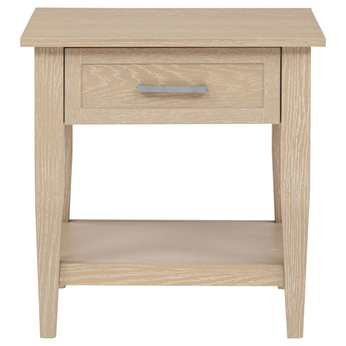 Lindenton 2-piece Wood Lift-Top Coffee and End Table Set Blonde
