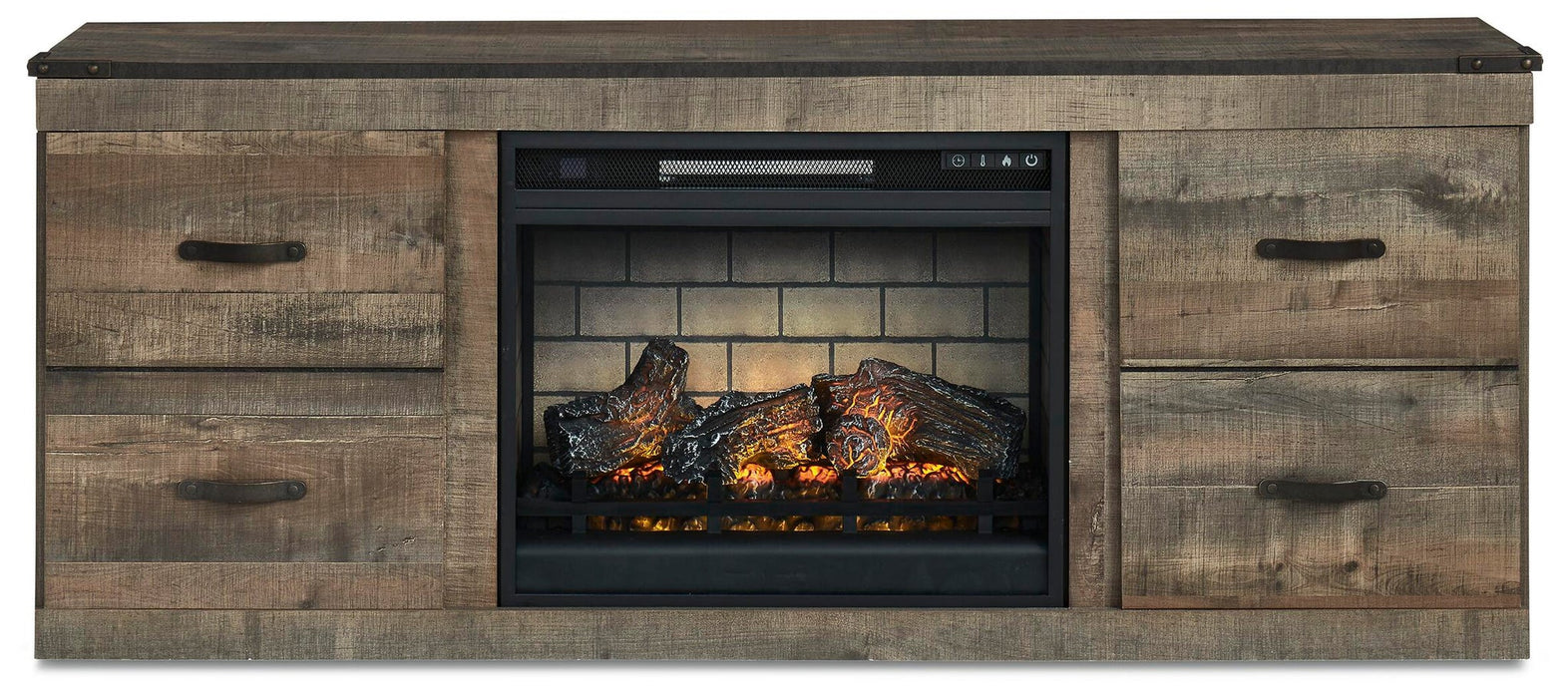 Ashley Express - Trinell TV Stand with Electric Fireplace