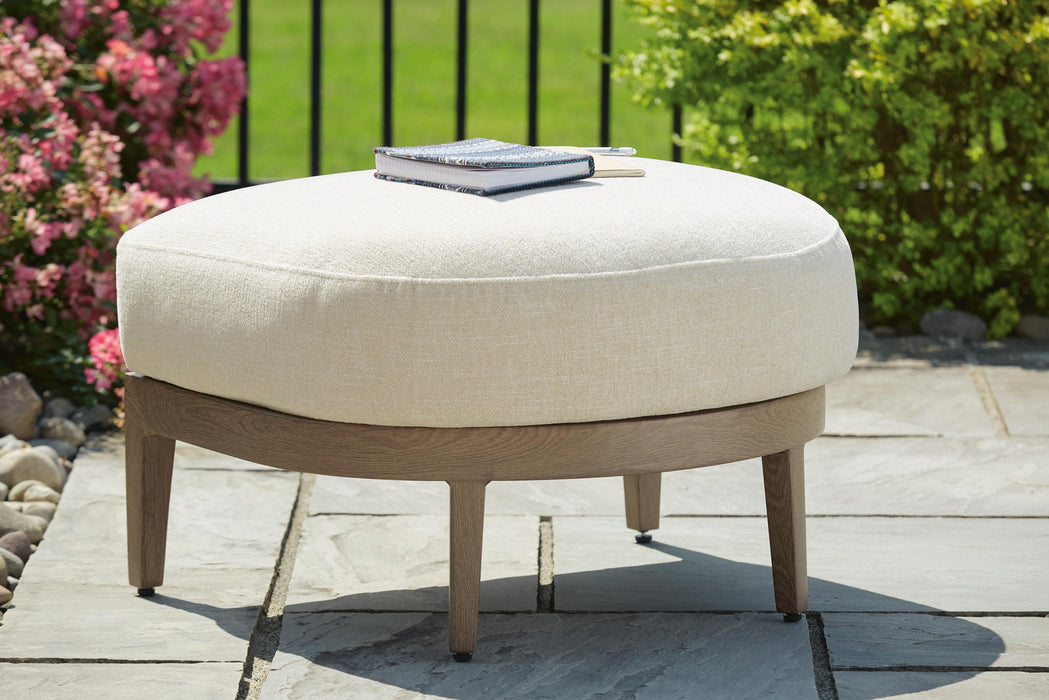 Ashley Express - Serene Bay Ottoman with Cushion