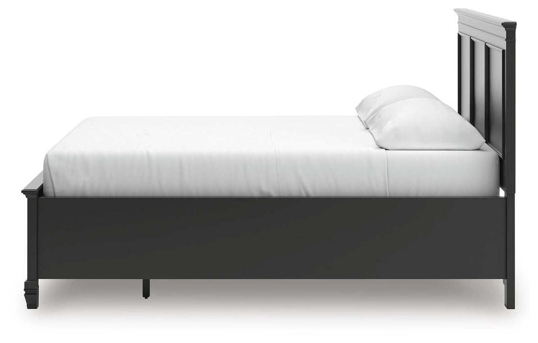 Lanolee California King Panel Storage Bed