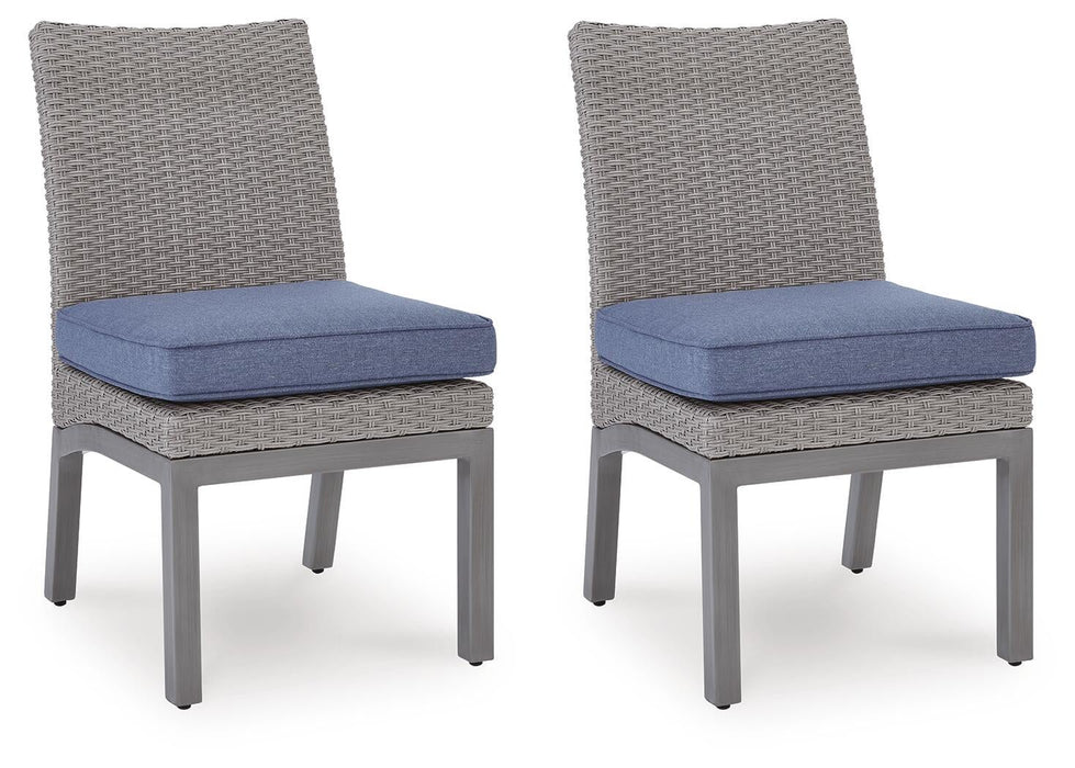 Ashley Express - Half Moon Beach Side Chair with Cushion (2/CN)