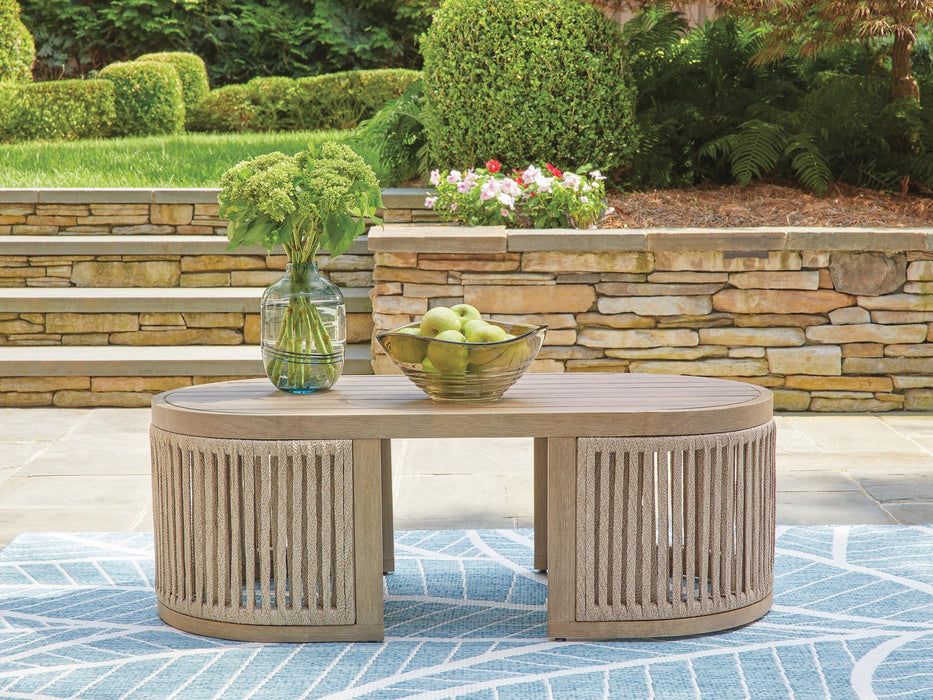 Ashley Express - Serena Shores Rectangular Cocktail Table