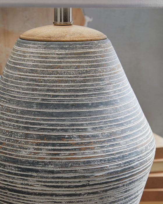 Ashley Express - Lawrock Terracotta Table Lamp (1/CN)