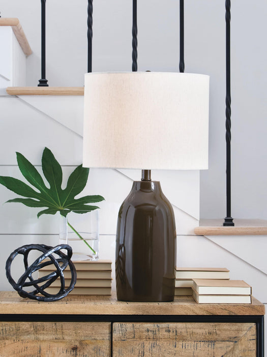 Ashley Express - Jyler Terracotta Table Lamp (1/CN)