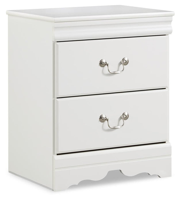 Anarasia Full Sleigh Bed, Dresser, Mirror, Chest and Nightstand