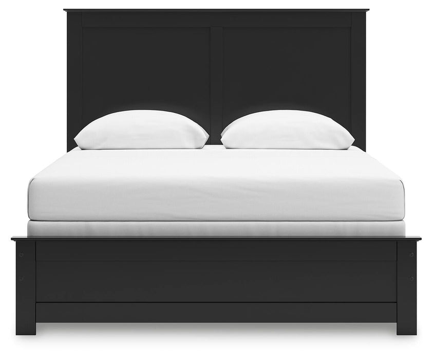 Maribel Queen Panel Bed, Dresser, Mirror, Chest and Nightstand