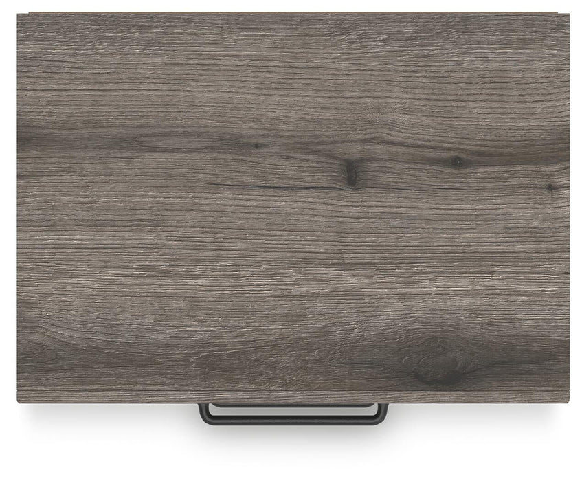 Graystorm Twin Panel Storage Bed, Dresser, Mirror, Chest and Nightstand