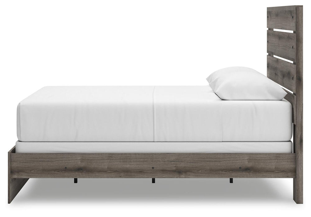 Graystorm Queen Panel Bed, Dresser and Mirror