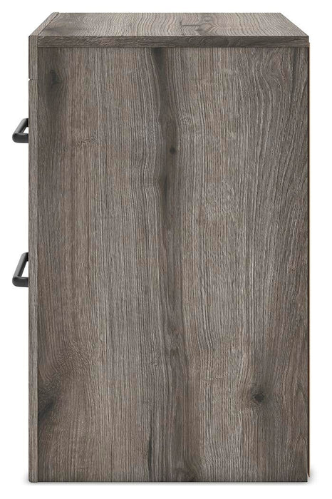 Graystorm King Panel Bed, Dresser, Mirror, Chest and Nightstand