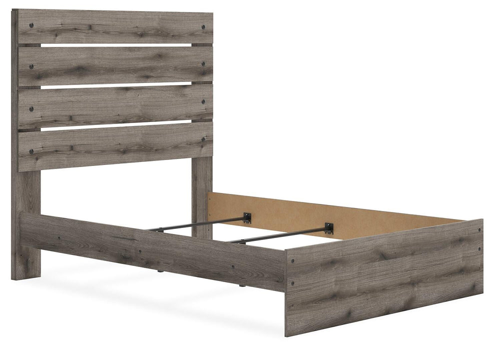 Graystorm Full Panel Bed, Dresser, Mirror, Chest and Nightstand