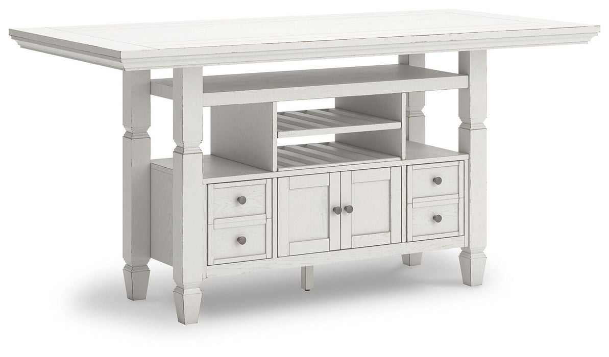 Robbinsdale Counter Height Dining Table and 4 Barstools