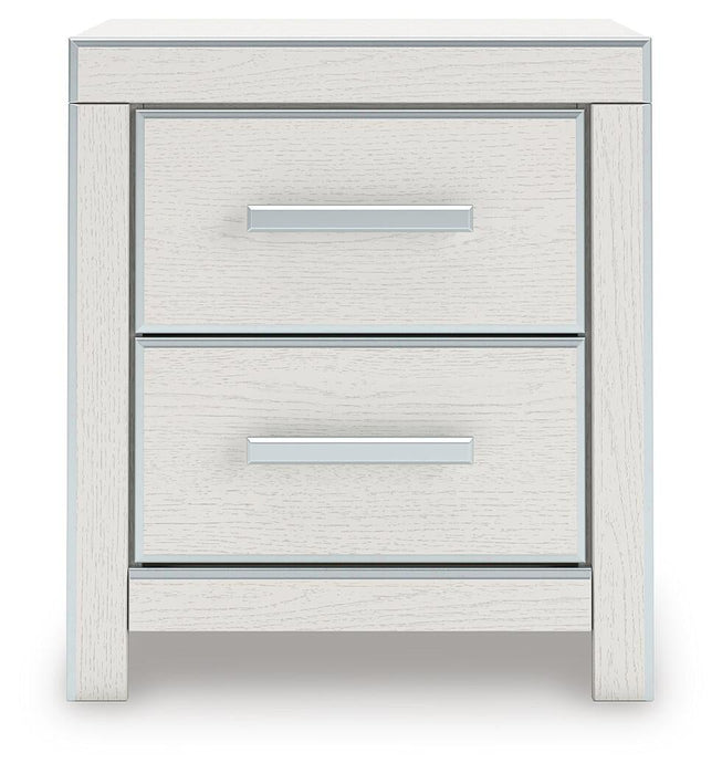Zuraleus California King Upholstered Bed, Dresser, Mirror, Chest and Nightstand