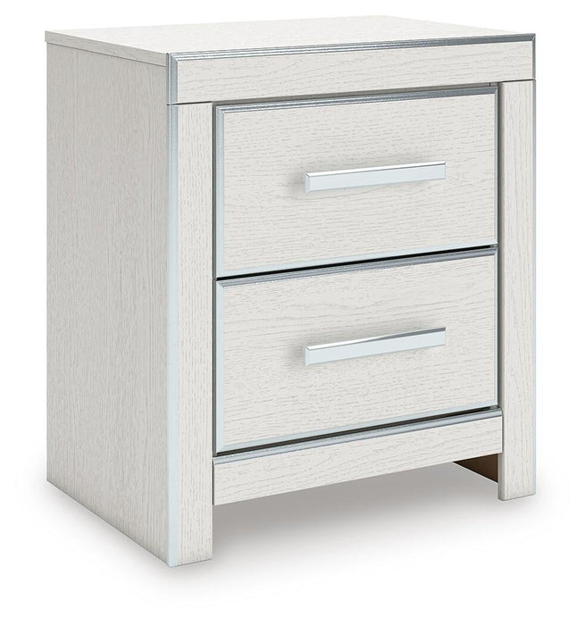 Zuraleus King Upholstered Panel Platform Storage Bed, Dresser, Mirror, Chest and Nightstand