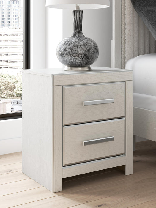 Zuraleus California King Upholstered Bed, Dresser, Mirror and Nightstand
