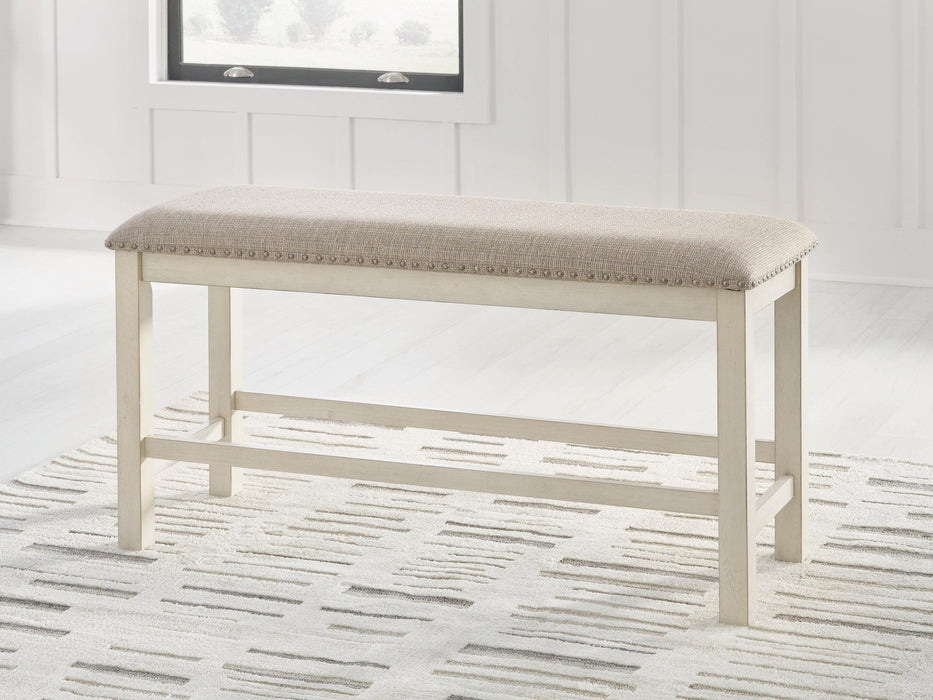 Signature Design by Ashley Robbinsdale Counter Height Bench - Thumbnail 4