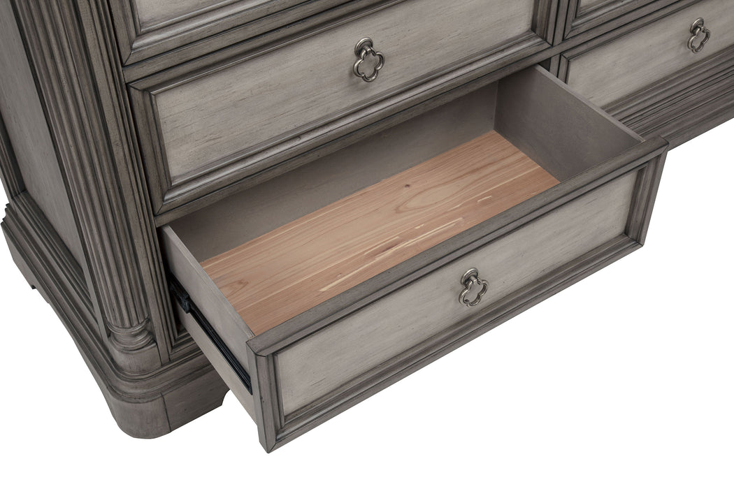 Cresswell 8-drawer Bedroom Dresser Weathered Taupe