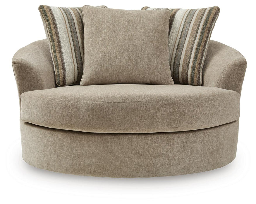 Linenhause Oversized Swivel Accent Chair