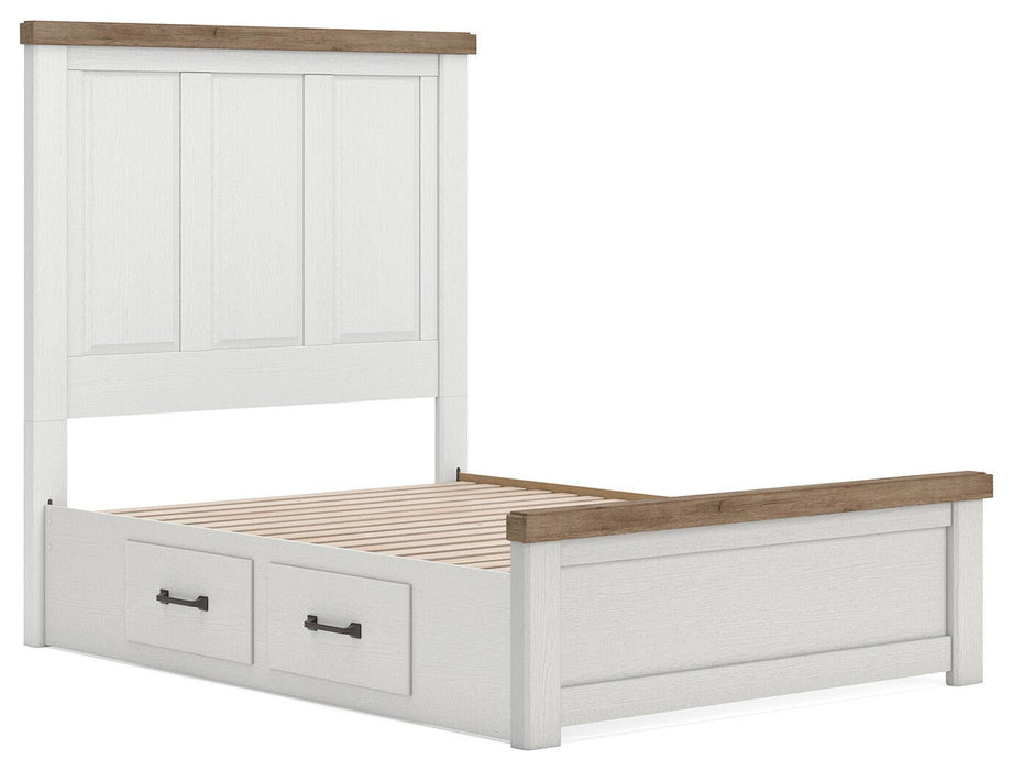 Savonport Full Panel Bed with Storage