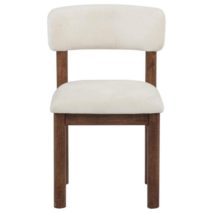 Faulkner 5-piece 48-inch Round Dining Set Cream