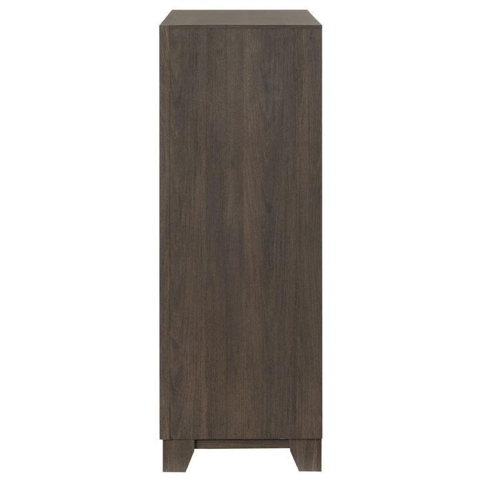Farre 5-drawer Chest of Drawers Dark Brown