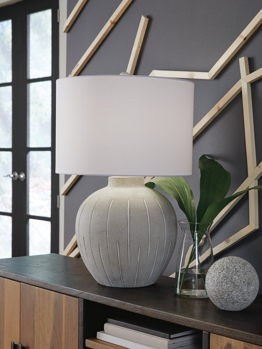 Ashley Express - Calbert Poly Table Lamp (1/CN)